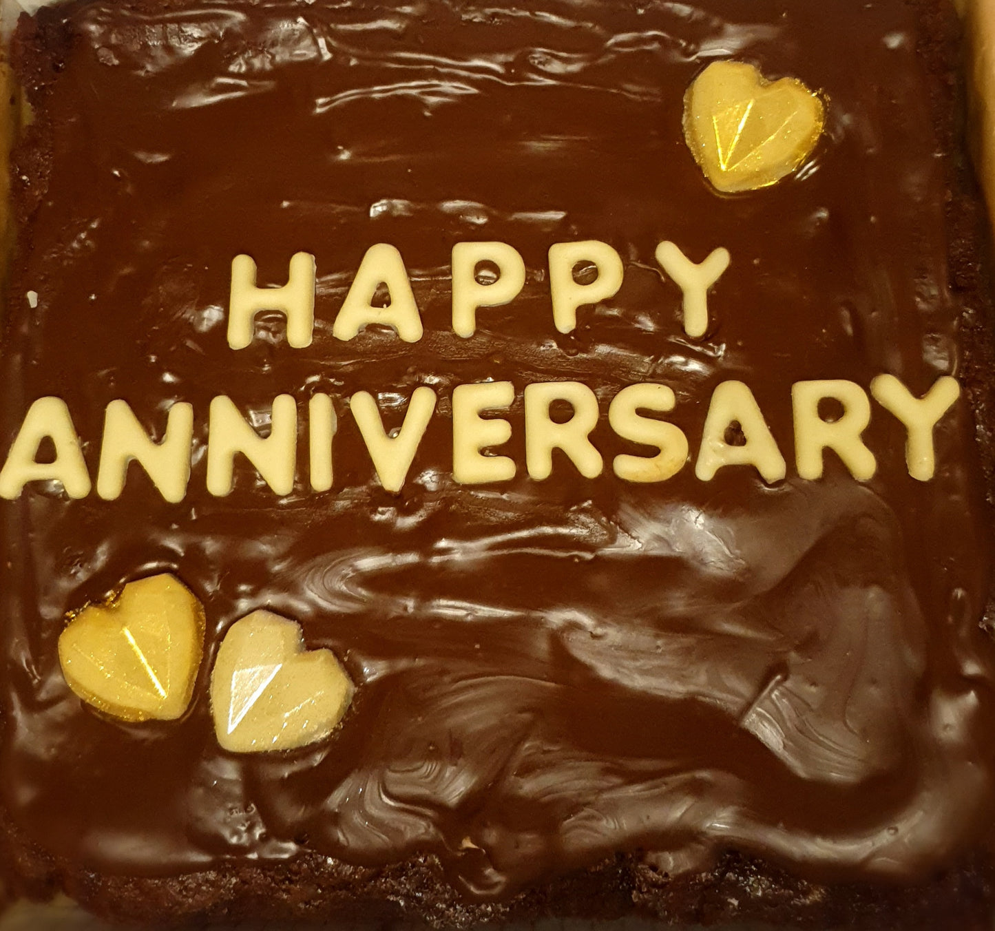 Custom Message Brownie