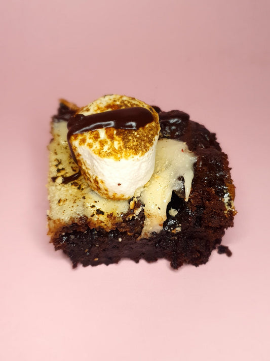 Smores Brownie Slab